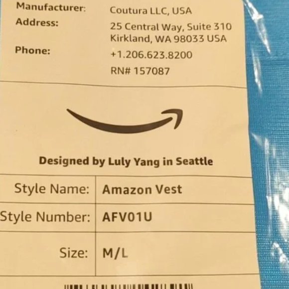 Three M/L Amazon NEW 3 Medium Large (3 in all) Flex Vests Medium Delivery Driver - Picture 2 of 4